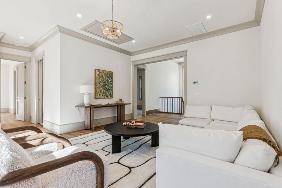 Furnished interior view inside a new home in , Mount Pleasant (Image 46).