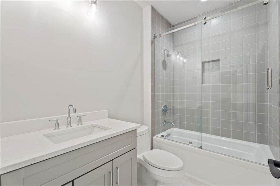 Furnished interior view inside a new home in , Milton (Image 34).