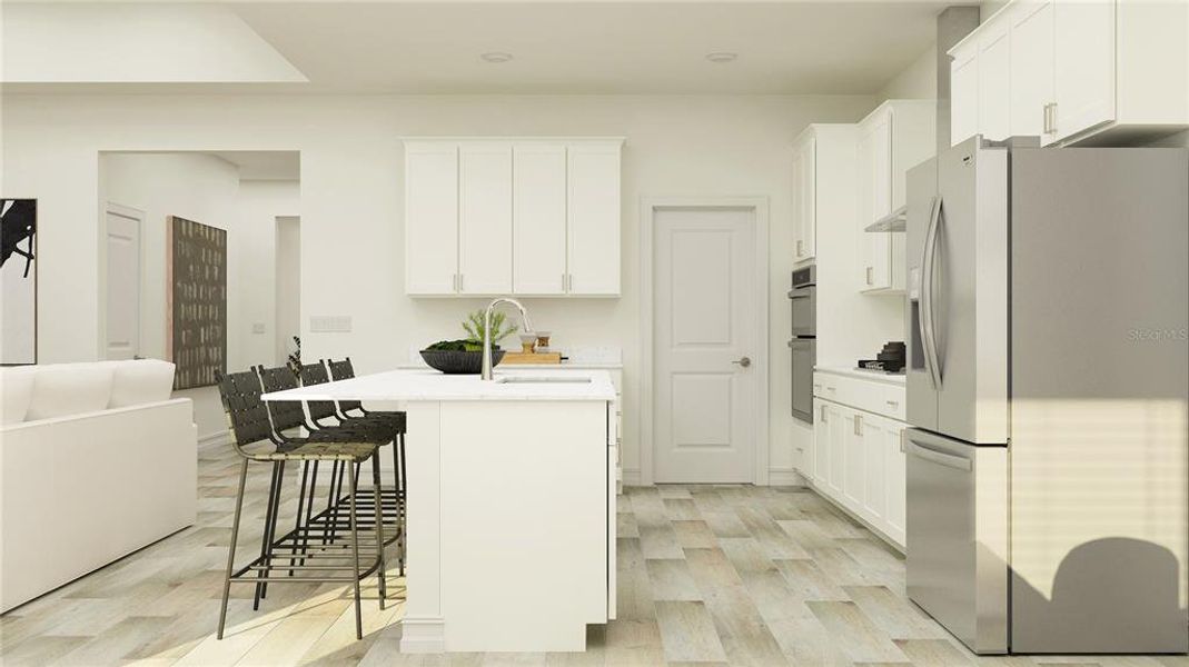 Furnished interior view inside a new home in Two Rivers: The Estates, Zephyrhills (Image 6).