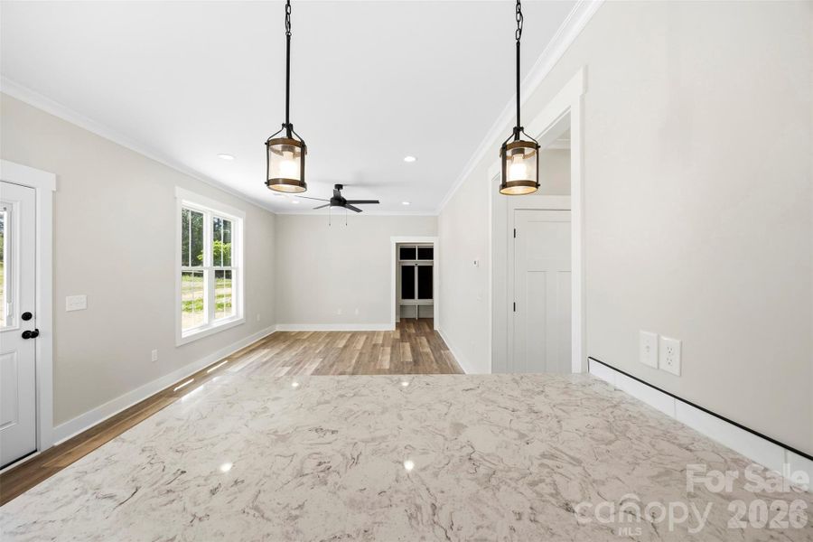Spacious, unfurnished interior of a new home in , Albemarle (Image 35).