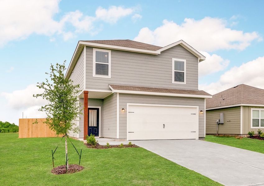 The Jaguar has siding detail.