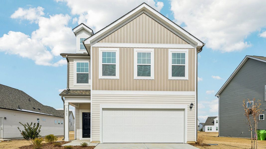 Representative furnished interior of a home built from the Juniper by DRB Homes in Essex Village, Franklinton (Image 7).
