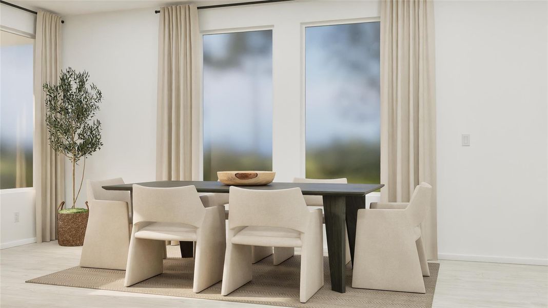 Furnished interior view inside a new home in Waterstone, Kyle (Image 5). Furnished interior view inside a new home in Waterstone, Kyle (Image 5).