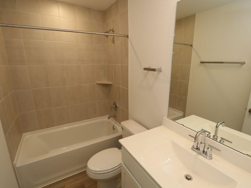 Furnished interior view inside a new home in Ambrose, La Marque (Image 9).