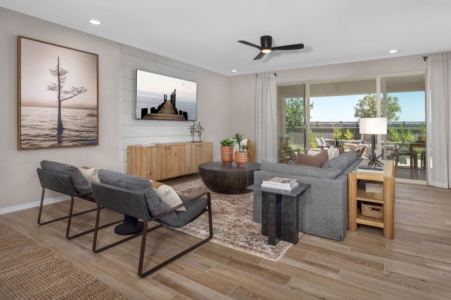 Representative furnished interior of a home built from the Sepia by Mattamy Homes in Empire Pointe, Queen Creek (Image 7).