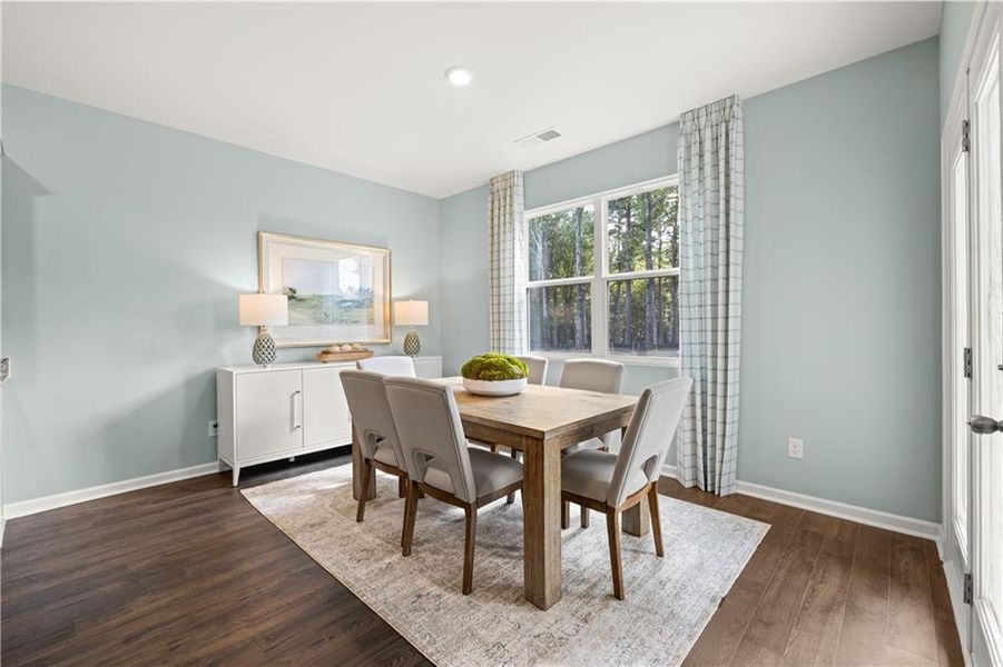 Furnished interior view inside a new home in , Buckhead (Image 5).