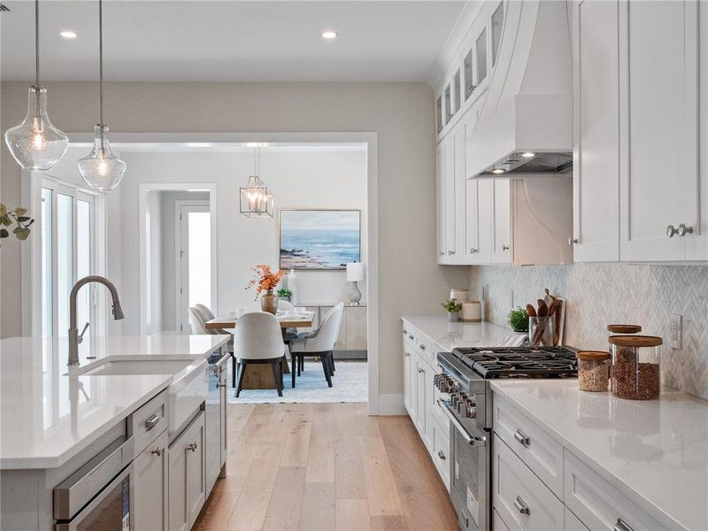 Furnished interior view inside a new home in , Oakland (Image 19).