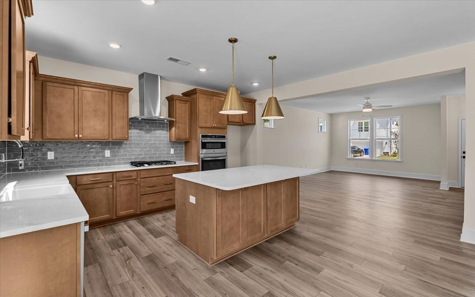 Furnished interior view inside a new home in Hanes Lake, Winston-Salem (Image 11).