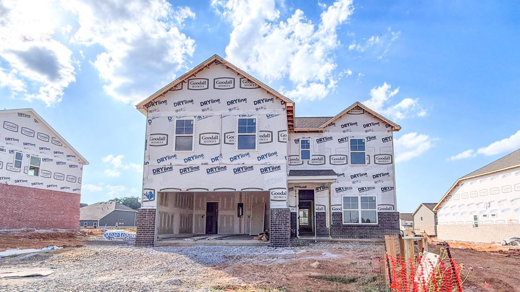 *Photo of actual home under construction June 2026