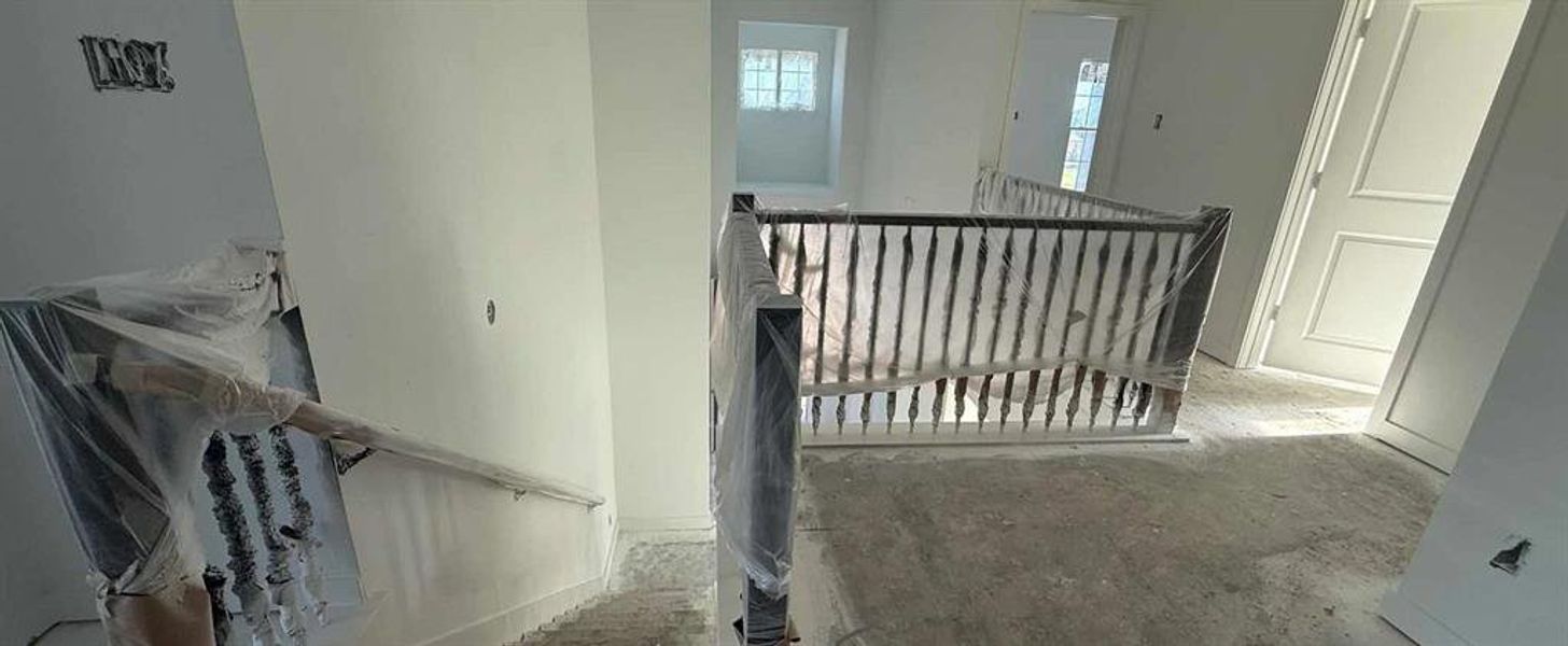 Stairs Construction Progress Stairs Construction Progress