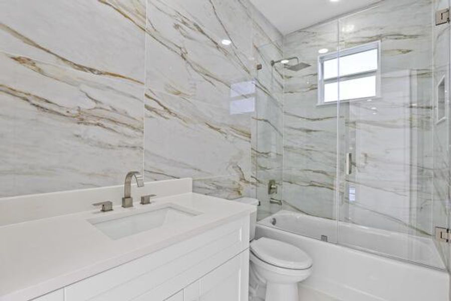 Furnished interior view inside a new home in , Loxahatchee (Image 34).