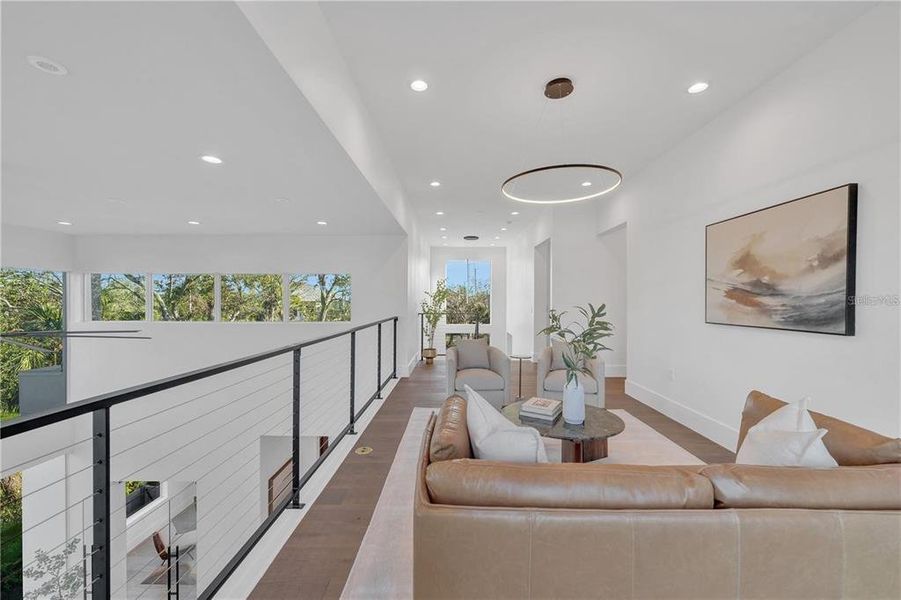 Furnished interior view inside a new home in , Sarasota (Image 45).