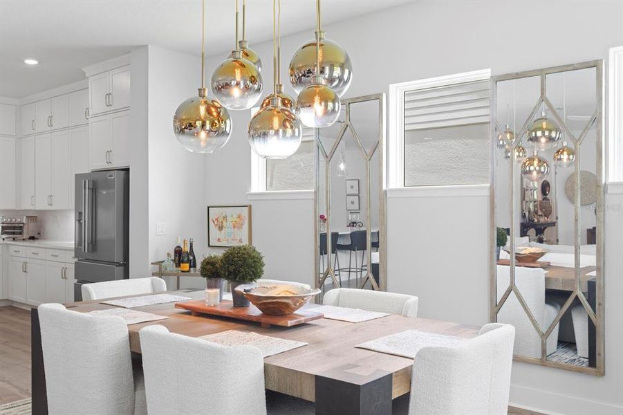 Furnished interior view inside a new home in , Odessa (Image 33).