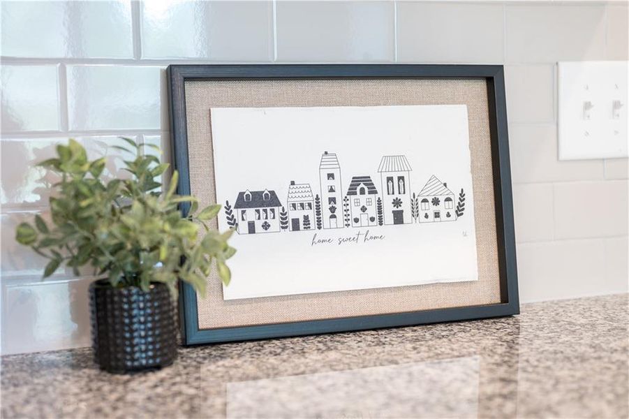 Close-up of interior finishes inside a home in , Homer (Image 19).