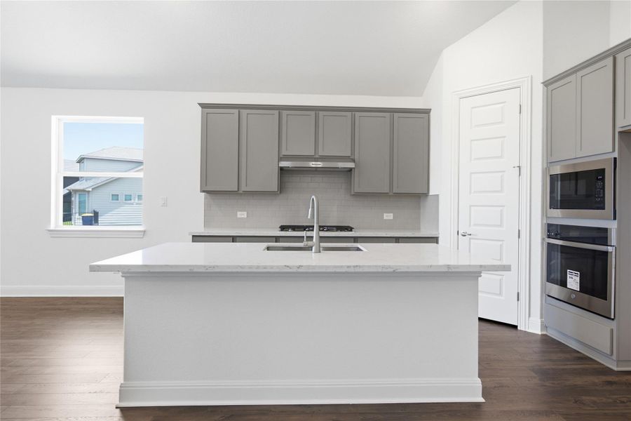 Furnished interior view inside a new home in Preserve at Lakeside Meadows, Pflugerville (Image 6).