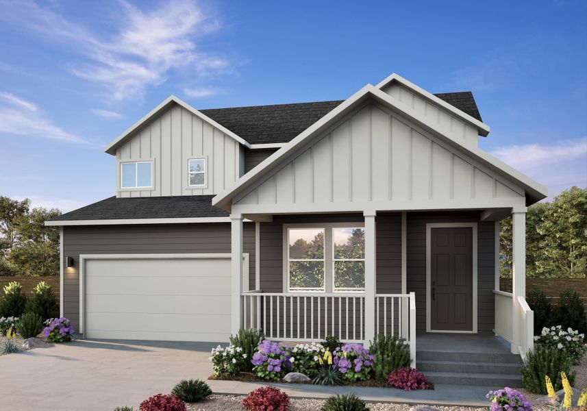 Canvas Three Elevation C at Barefoot in Firestone, CO