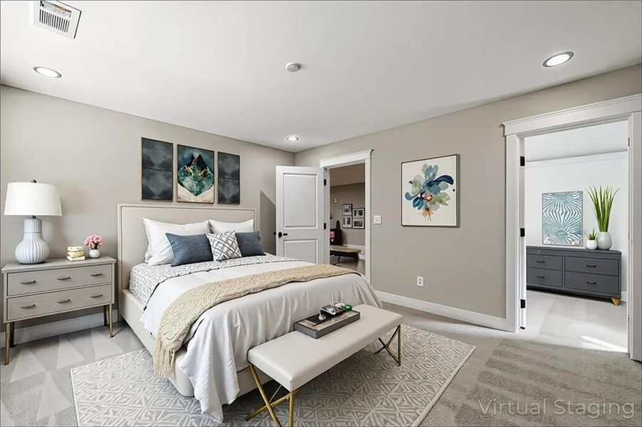 Furnished interior view inside a new home in , Ball Ground (Image 3).