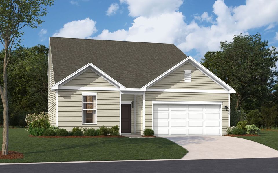 Representative exterior photo of a completed home built from the The Jefferson by Stanley Martin Homes in Green Tree Place, Anderson, SC (Image 18).