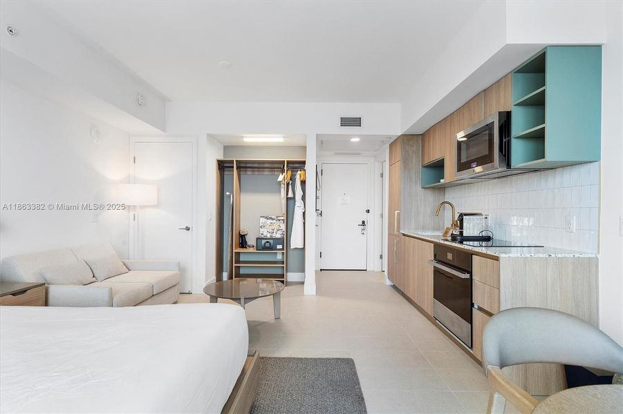 Furnished interior view inside a new home in Natiivo Miami, Miami (Image 9).