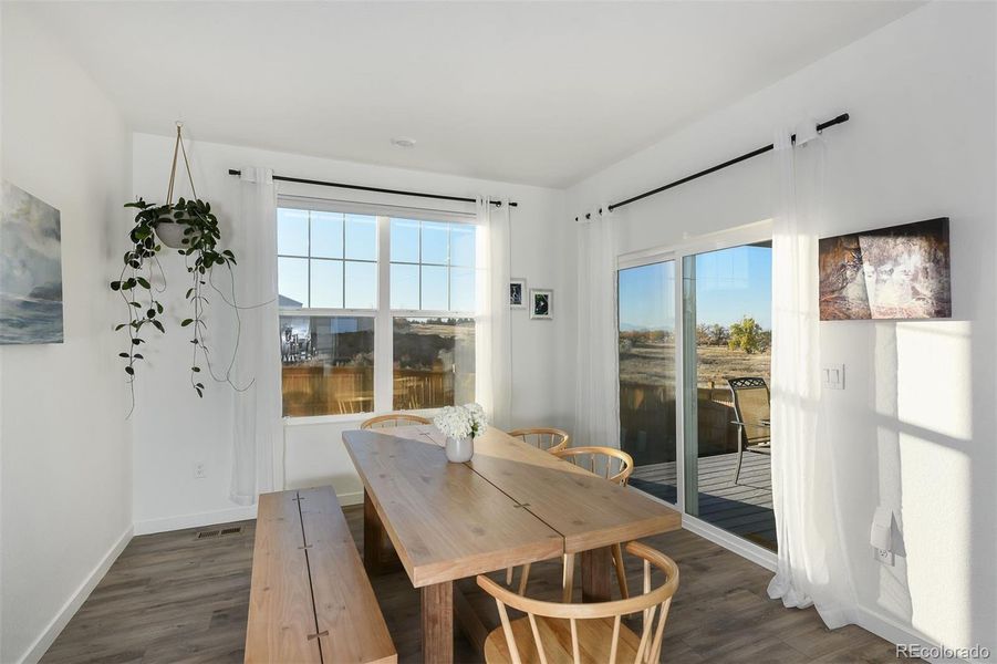 Furnished interior view inside a new home in , Aurora (Image 17). Furnished interior view inside a new home in , Aurora (Image 17).