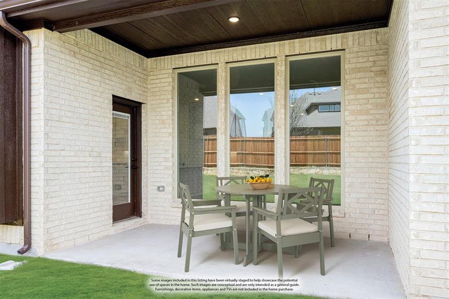 Furnished interior view inside a new home in Willow Wood Classic 50, McKinney (Image 12). Furnished interior view inside a new home in Willow Wood Classic 50, McKinney (Image 12).