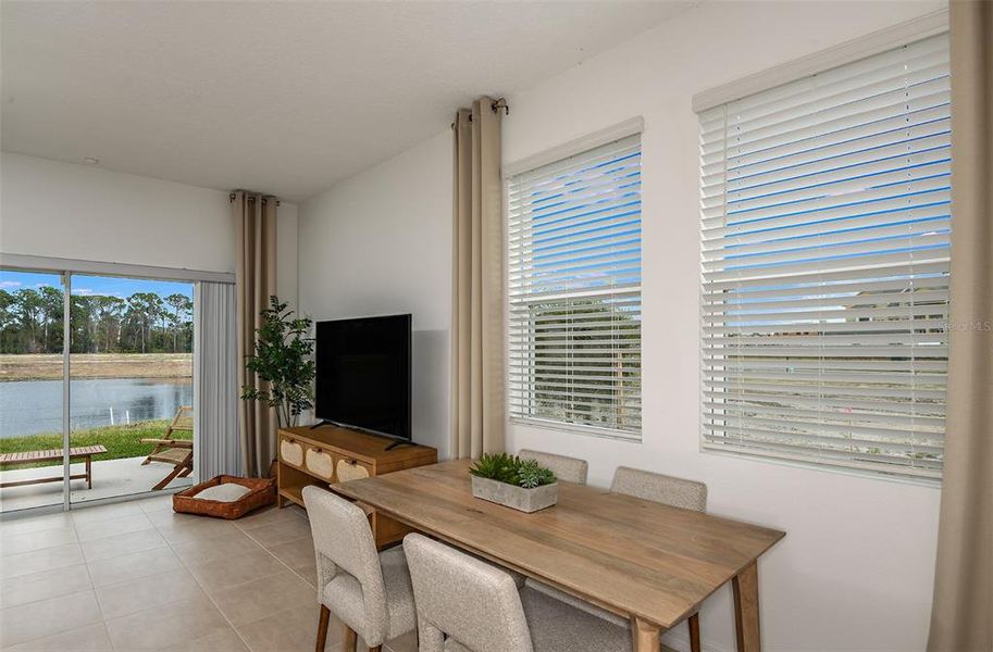 Furnished interior view inside a new home in Vinterra Townhomes, Nokomis (Image 10).