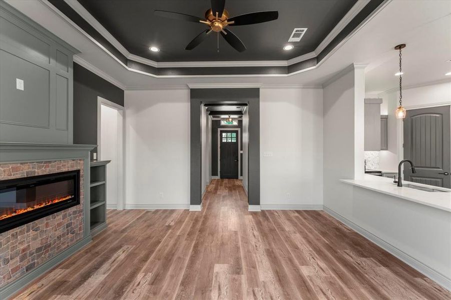 Spacious, unfurnished interior of a new home in , Trinidad (Image 19). Spacious, unfurnished interior of a new home in , Trinidad (Image 19).