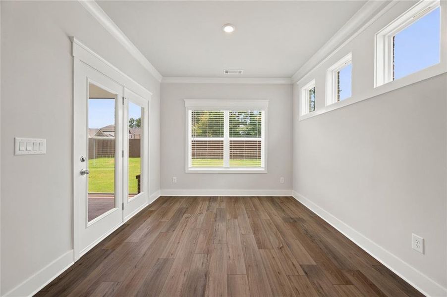 Spacious, unfurnished interior of a new home in Pinecrest Ridge, Dacula (Image 20).