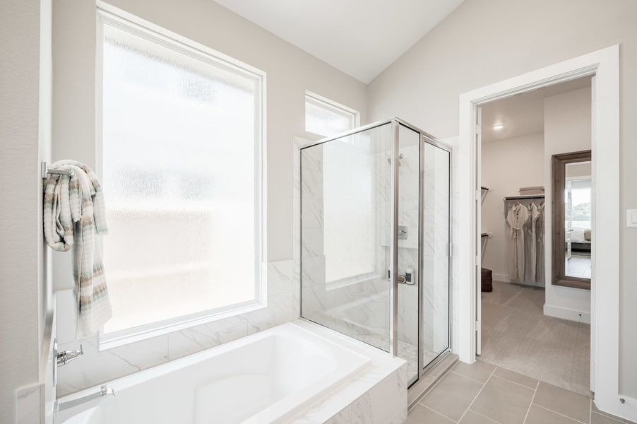 Representative furnished interior of a home built from the Verdin by Tri Pointe Homes in Pecan Ridge, Fulshear (Image 73).