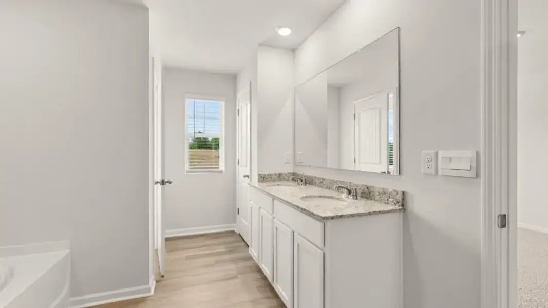 Furnished interior view inside a new home in , Gainesville (Image 8).