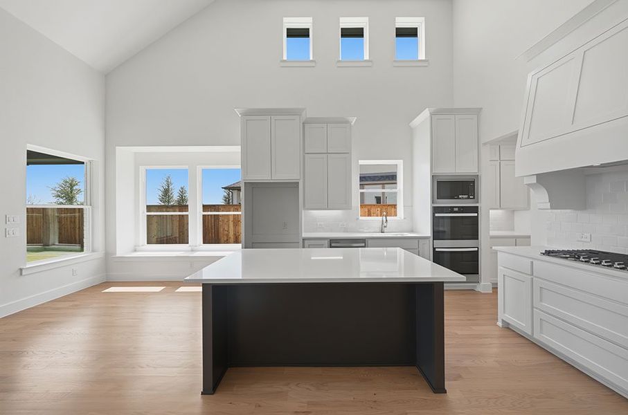 Furnished interior view inside a new home in Brookhollow West, Prosper (Image 9).