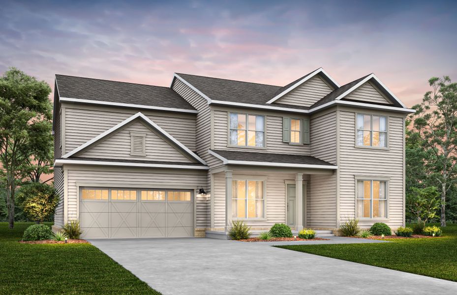 Representative exterior photo of a completed home built from the Woodward by Pulte Homes in Indigo Bay, Myrtle Beach, SC (Image 2). Representative exterior photo of a completed home built from the Woodward by Pulte Homes in Indigo Bay, Myrtle Beach, SC (Image 2).