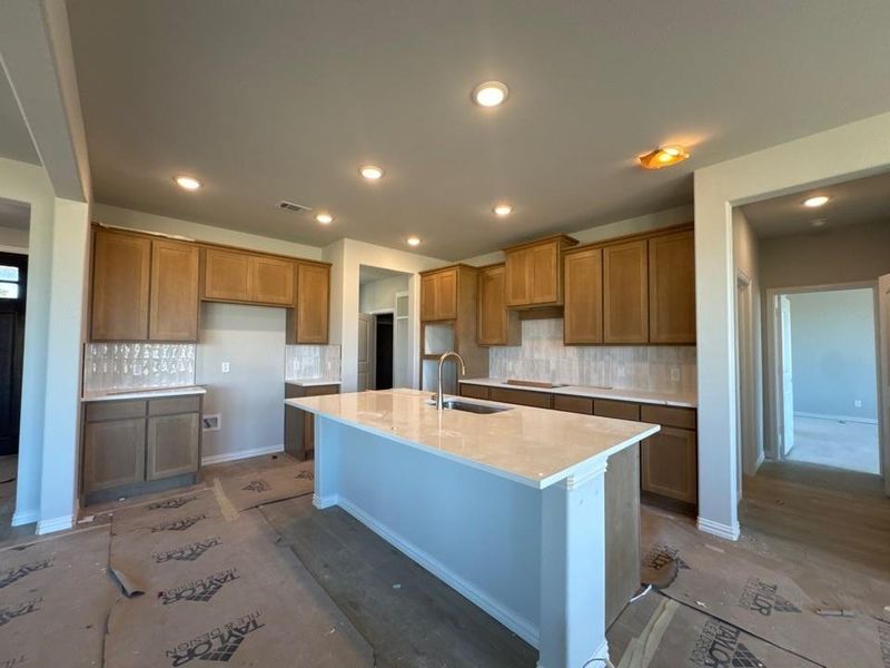 In-progress construction of a new home in Fairview Meadows, New Fairview, TX (Image 5).