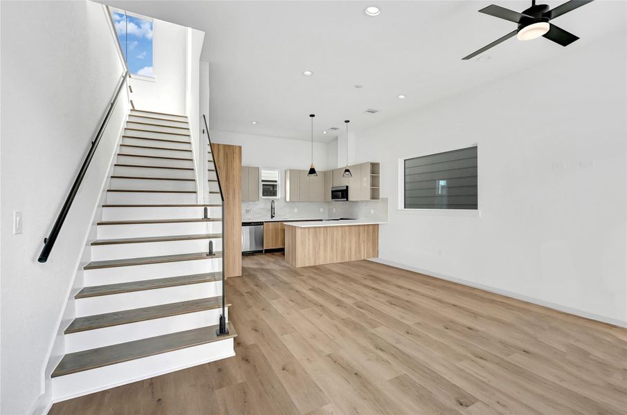 Spacious, unfurnished interior of a new home in , Houston (Image 13). Spacious, unfurnished interior of a new home in , Houston (Image 13).