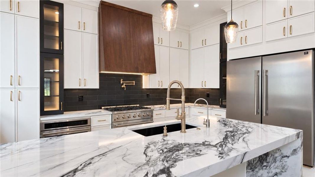 Furnished interior view inside a new home in , Sugar Hill (Image 12).