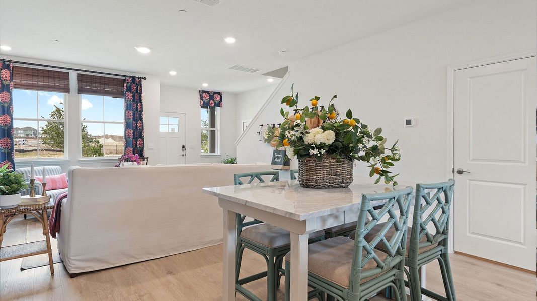 Furnished interior view inside a new home in Avery Centre, Round Rock (Image 14).