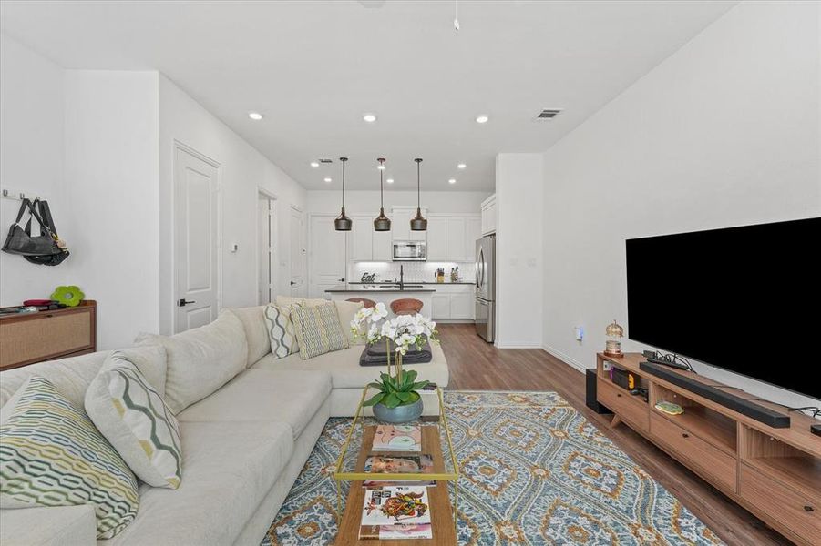 Furnished interior view inside a new home in Tenison Village, Dallas (Image 11).