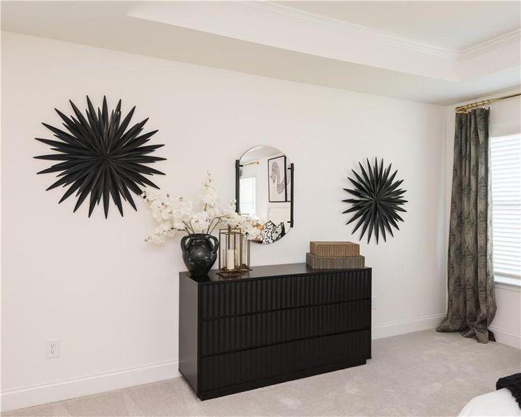 Furnished interior view inside a new home in Stratford Square, Lawrenceville (Image 43).