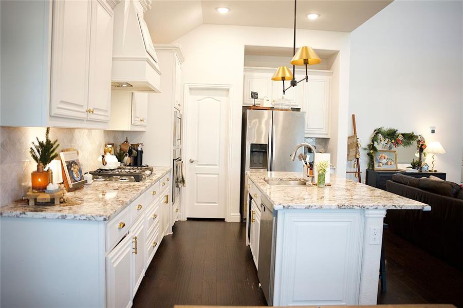 Furnished interior view inside a new home in , Little Elm (Image 15).