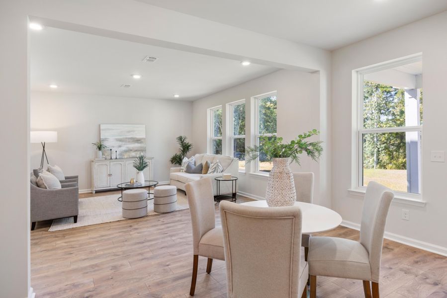 Representative furnished interior of a home built from the Ivy by Beazer Homes in The Oaks, Goose Creek (Image 17).