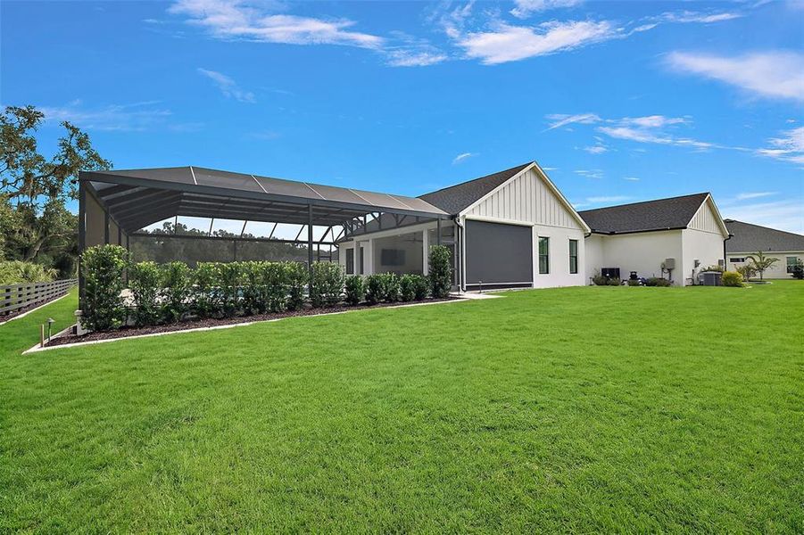 Front exterior of a new home in , The Villages, FL, highlighting curb appeal (Image 28).