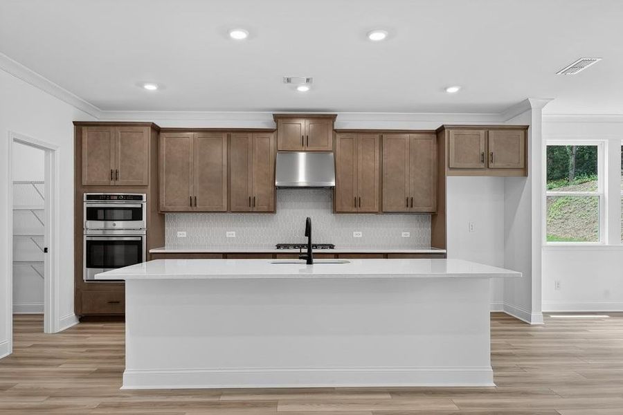 Furnished interior view inside a new home in Bailey Fence, Dacula (Image 7).
