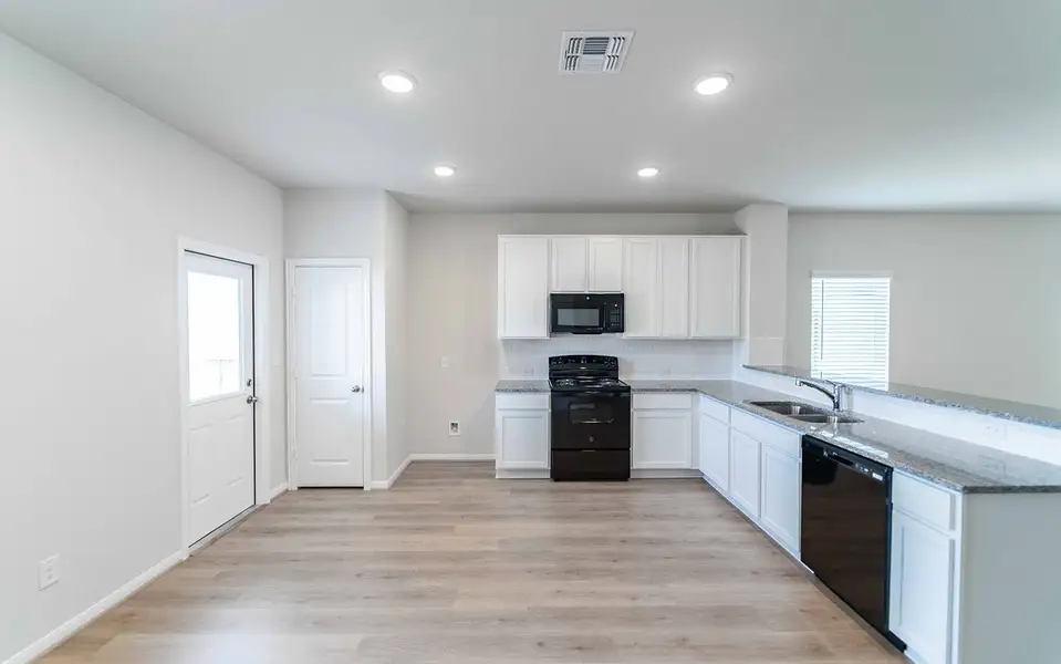 Furnished interior view inside a new home in Hunters Glen, Jarrell (Image 3).