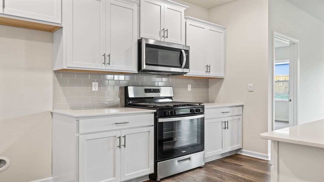 Furnished interior view inside a new home in Durbin Meadows Traditions, Fountain Inn (Image 8).