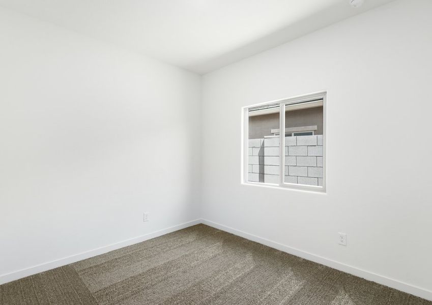 Secondary bedrooms make perfect children rooms.