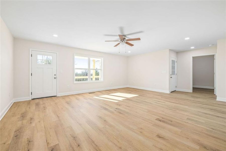 Spacious, unfurnished interior of a new home in , Mount Airy (Image 8).