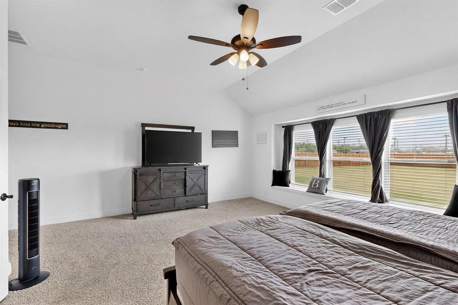 Furnished interior view inside a new home in Clairmont Estates, Ponder (Image 10).