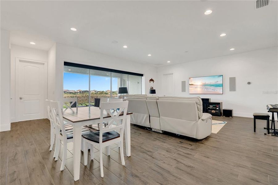 Furnished interior view inside a new home in , Orlando (Image 9). Furnished interior view inside a new home in , Orlando (Image 9).