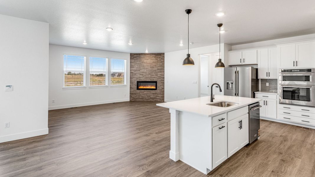 Furnished interior view inside a new home in Vantage, Berthoud (Image 9).