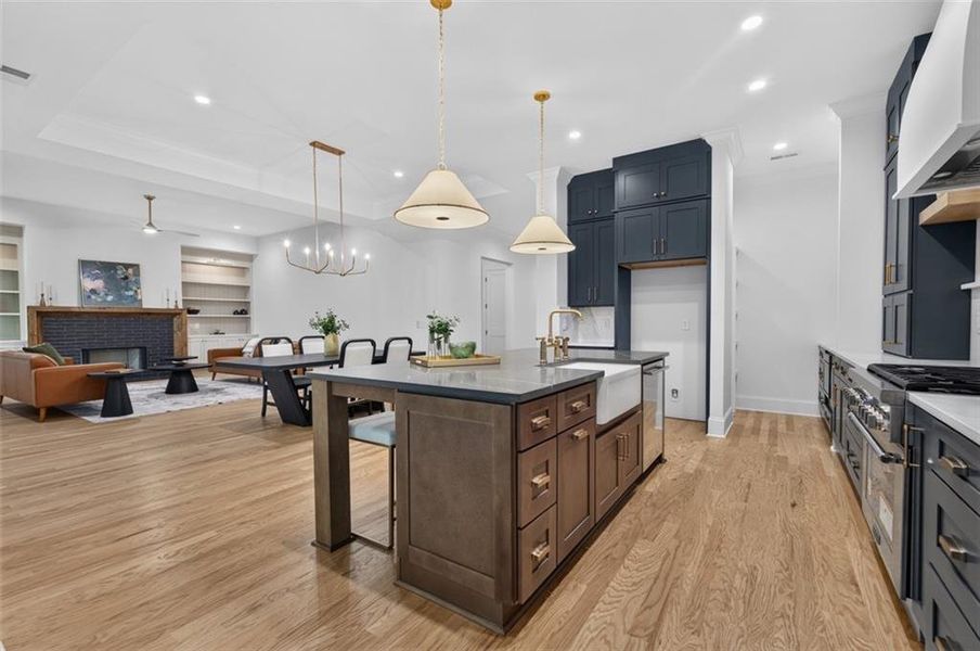 Furnished interior view inside a new home in , Woodstock (Image 9).